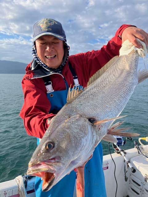 千本浜沖で釣れた魚