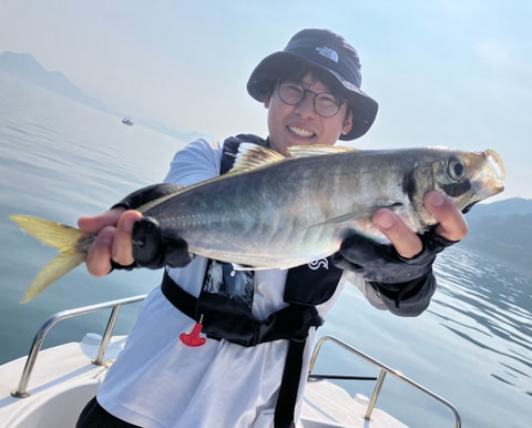西浦沖で釣れた魚