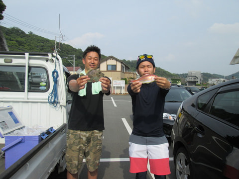 ワラサ根で釣れた魚