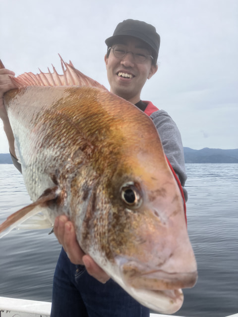 我入道沖　水深70ｍボトム付近で釣れた魚