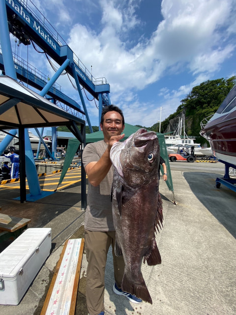 片浜沖で釣れた魚